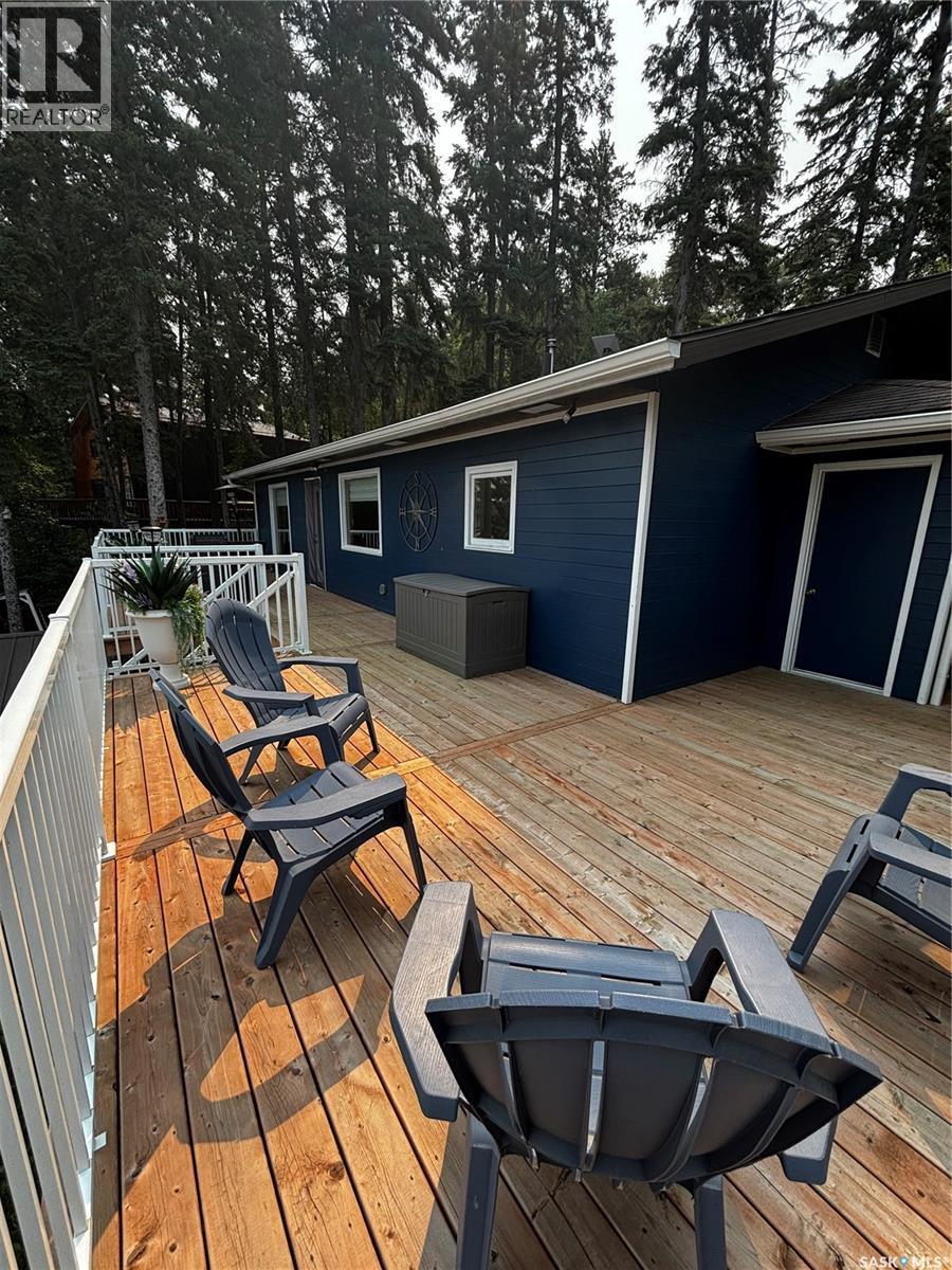 302 Barrier Bay, Barrier Lake, SK - Outdoor With Deck Patio Veranda With Exterior