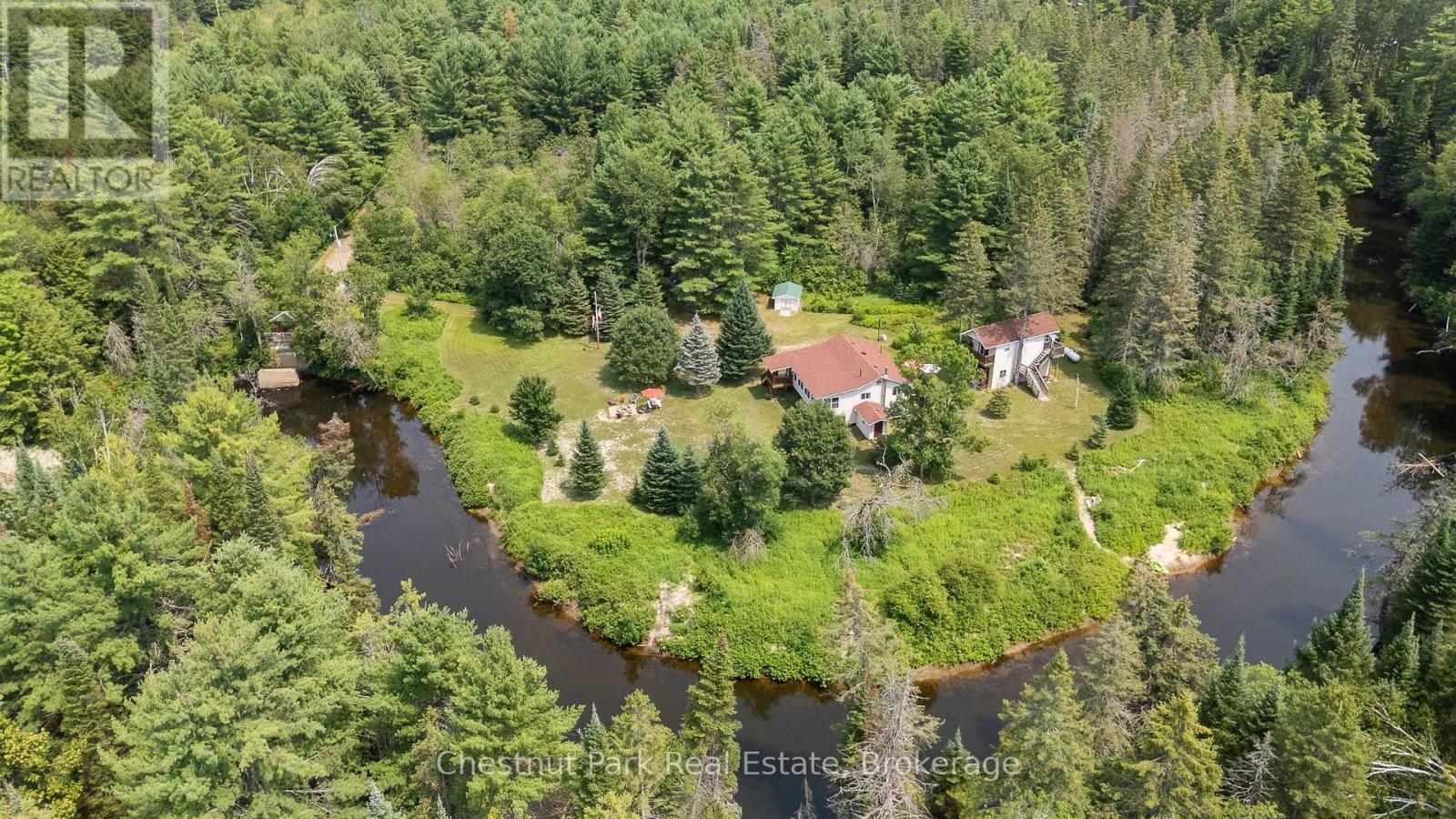 Open Spaces and Well-treed Forest - 8488 County Road 503 Road, Highlands East (Glamorgan), ON - Outdoor With Body Of Water With View