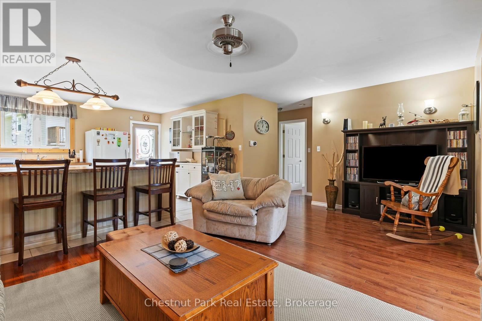 Living Room to Kitchen - 8488 County Road 503 Road, Highlands East (Glamorgan), ON - Indoor Photo Showing Living Room