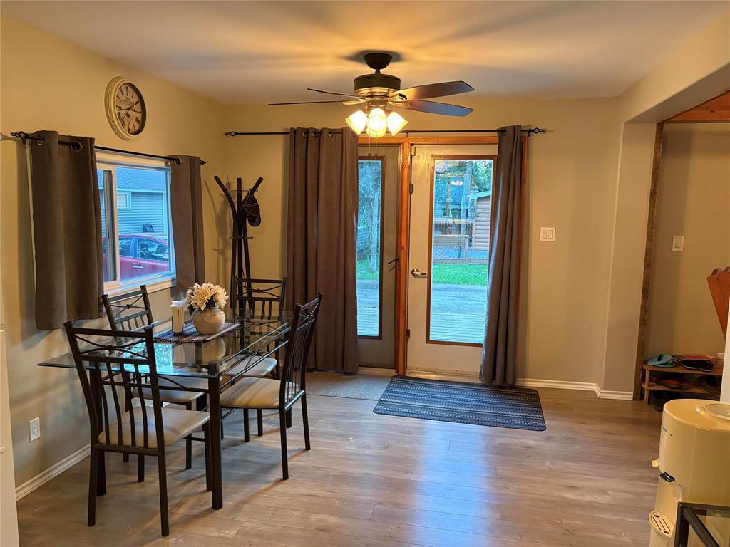 110 Spruce Street, Pelican Lake, MB - Indoor Photo Showing Dining Room