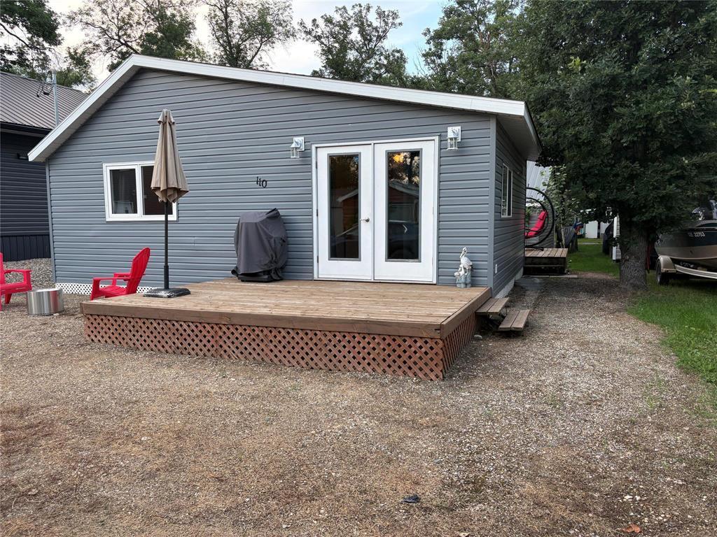 110 Spruce Street, Pelican Lake, MB - Outdoor With Deck Patio Veranda With Exterior