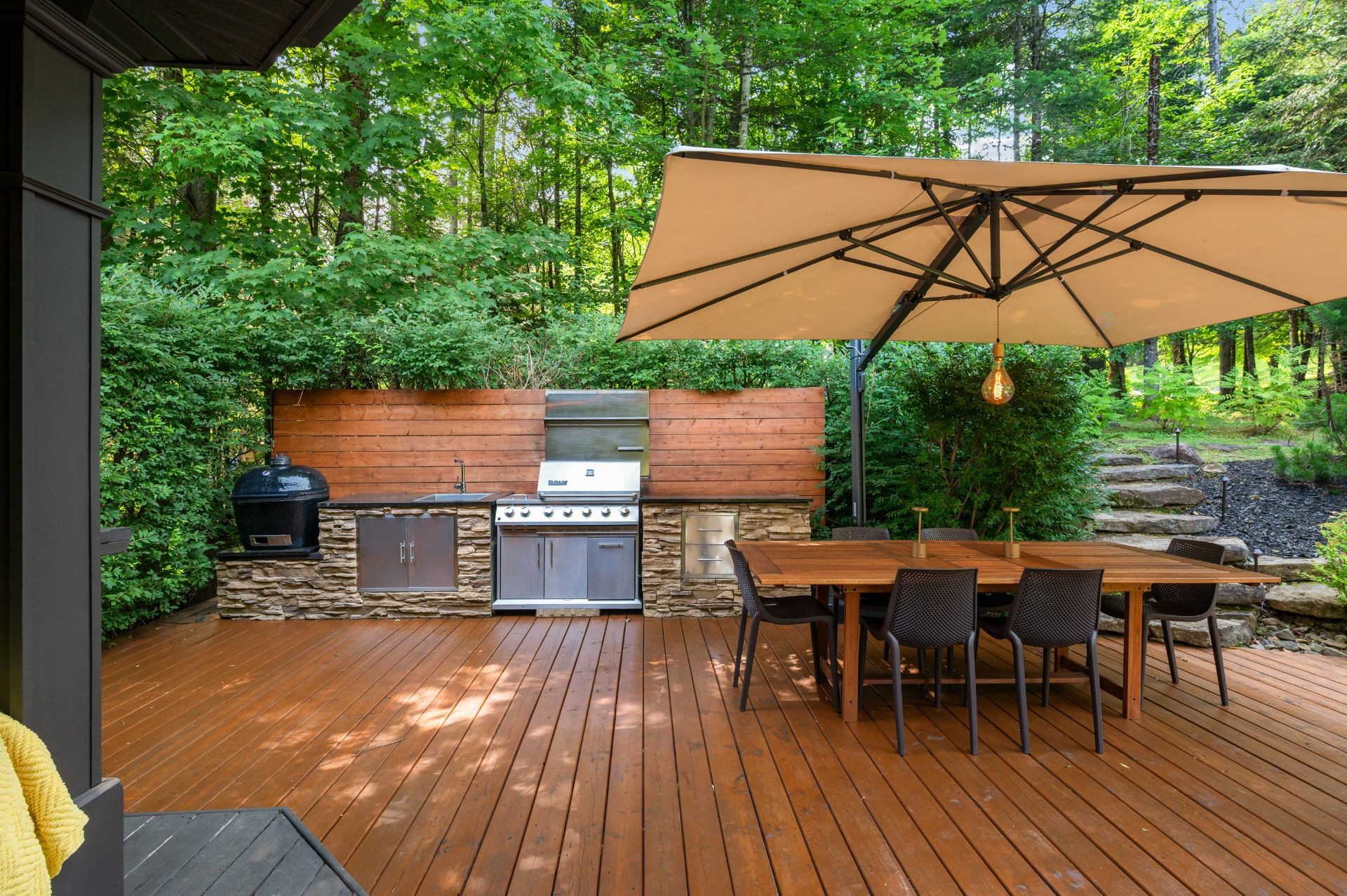 Patio - 121 Rue Des Épinettes, Morin-Heights, QC - Outdoor With Deck Patio Veranda