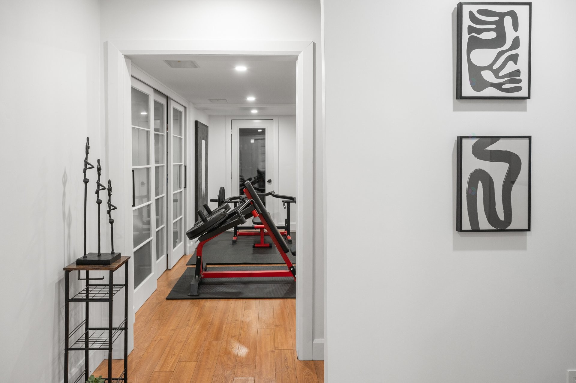 Exercise Room - 121 Rue Des Épinettes, Morin-Heights, QC - Indoor Photo Showing Other Room