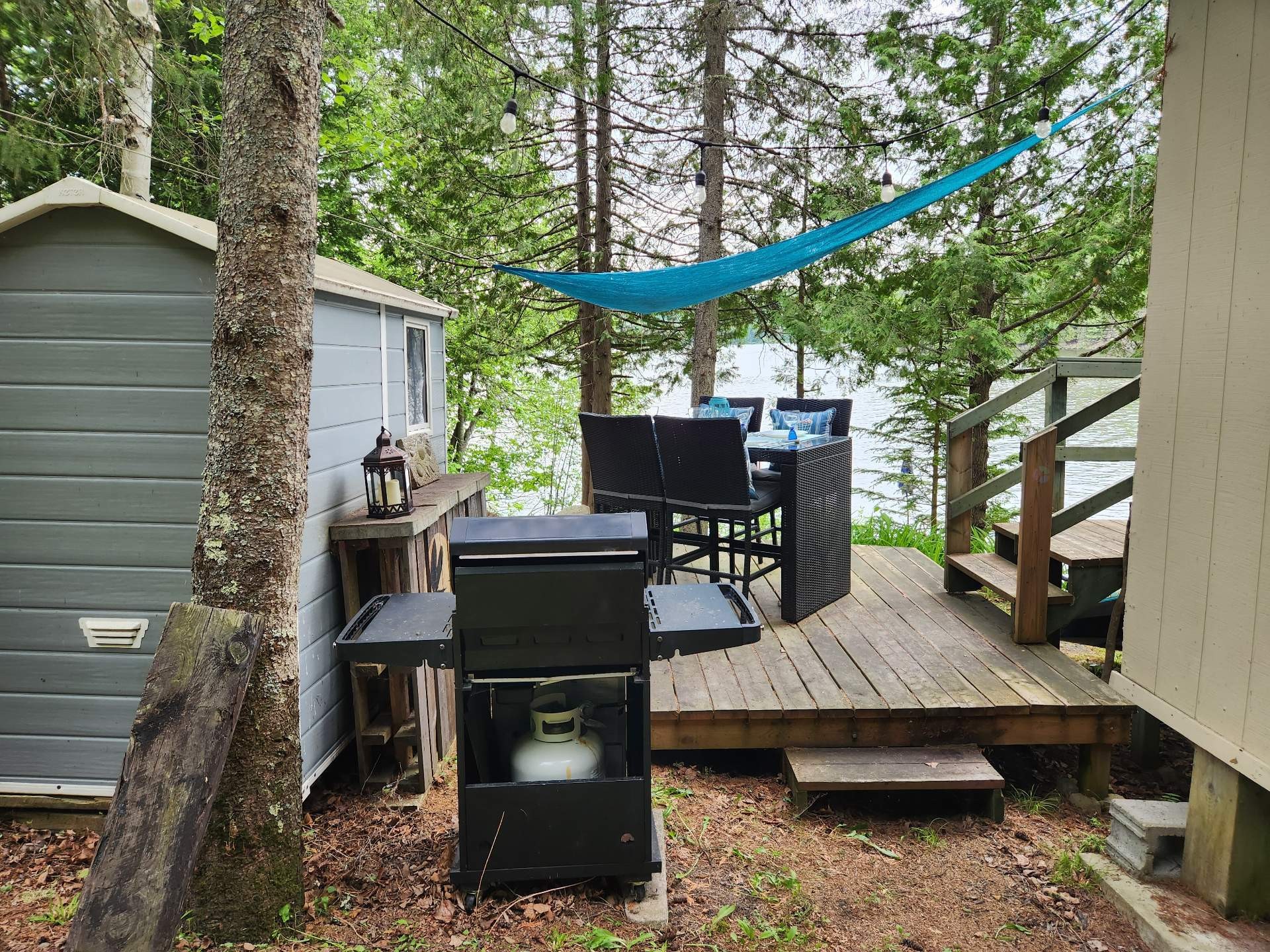Patio - 52 - 54 Ch. De La Carpe, Bouchette, QC - Outdoor With Exterior