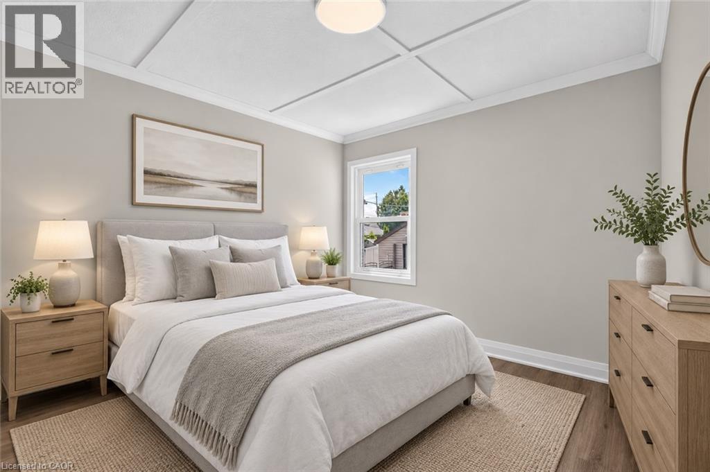 Virtually Staged - 36 Mahony Avenue, Hamilton, ON - Indoor Photo Showing Bedroom