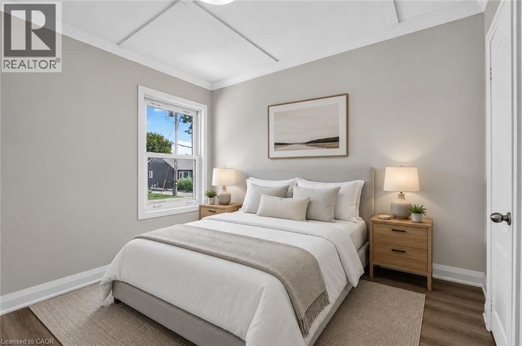 Virtually Staged - 36 Mahony Avenue, Hamilton, ON - Indoor Photo Showing Bedroom