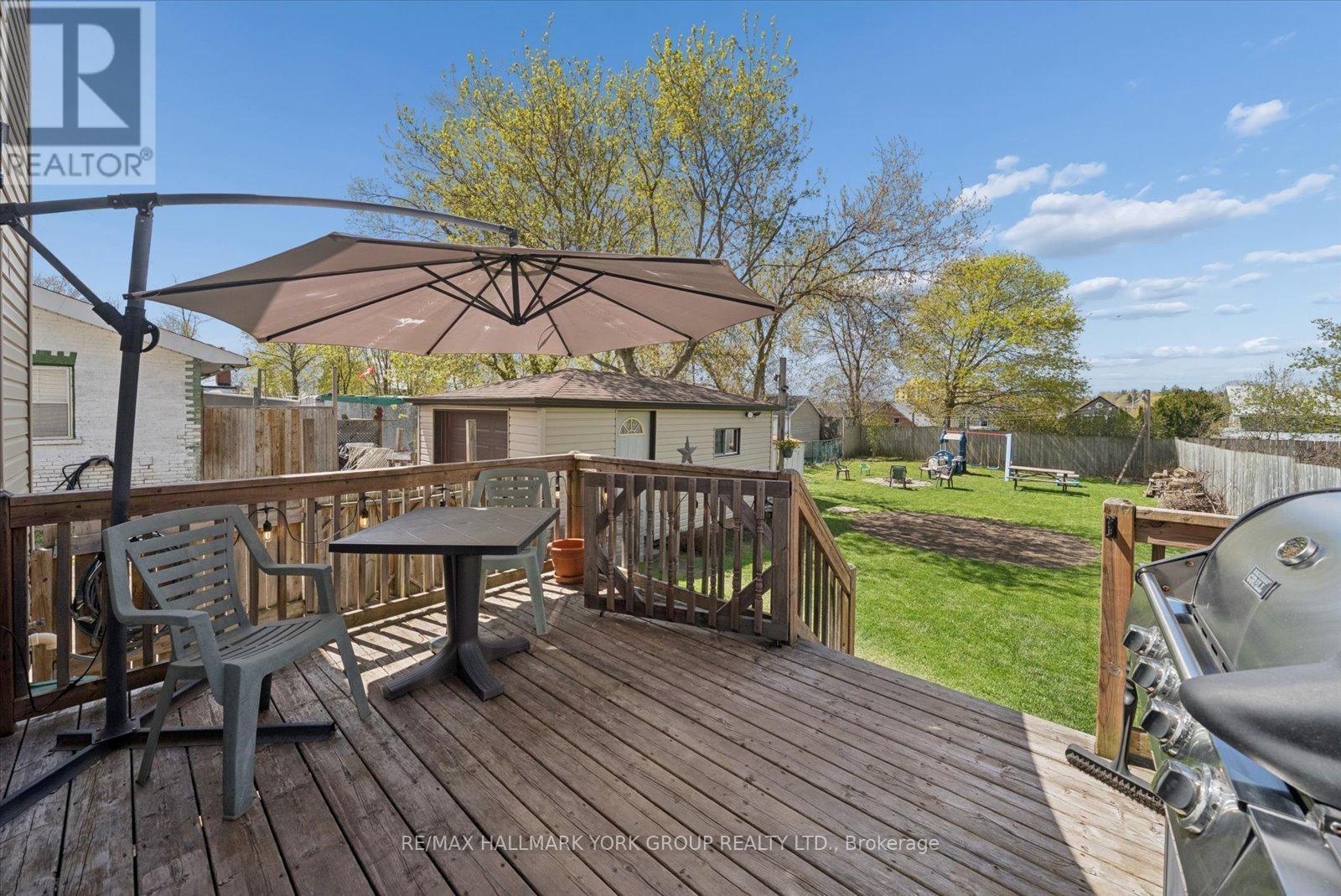 27 St Paul Street, Kawartha Lakes, ON - Outdoor With Deck Patio Veranda With Exterior