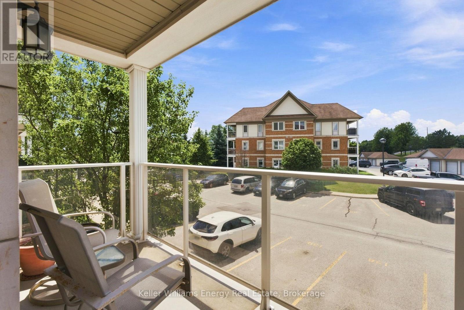 West Facing - 204 - 124 Aspen Springs Drive, Clarington (Bowmanville), ON - Outdoor With Balcony With Exterior