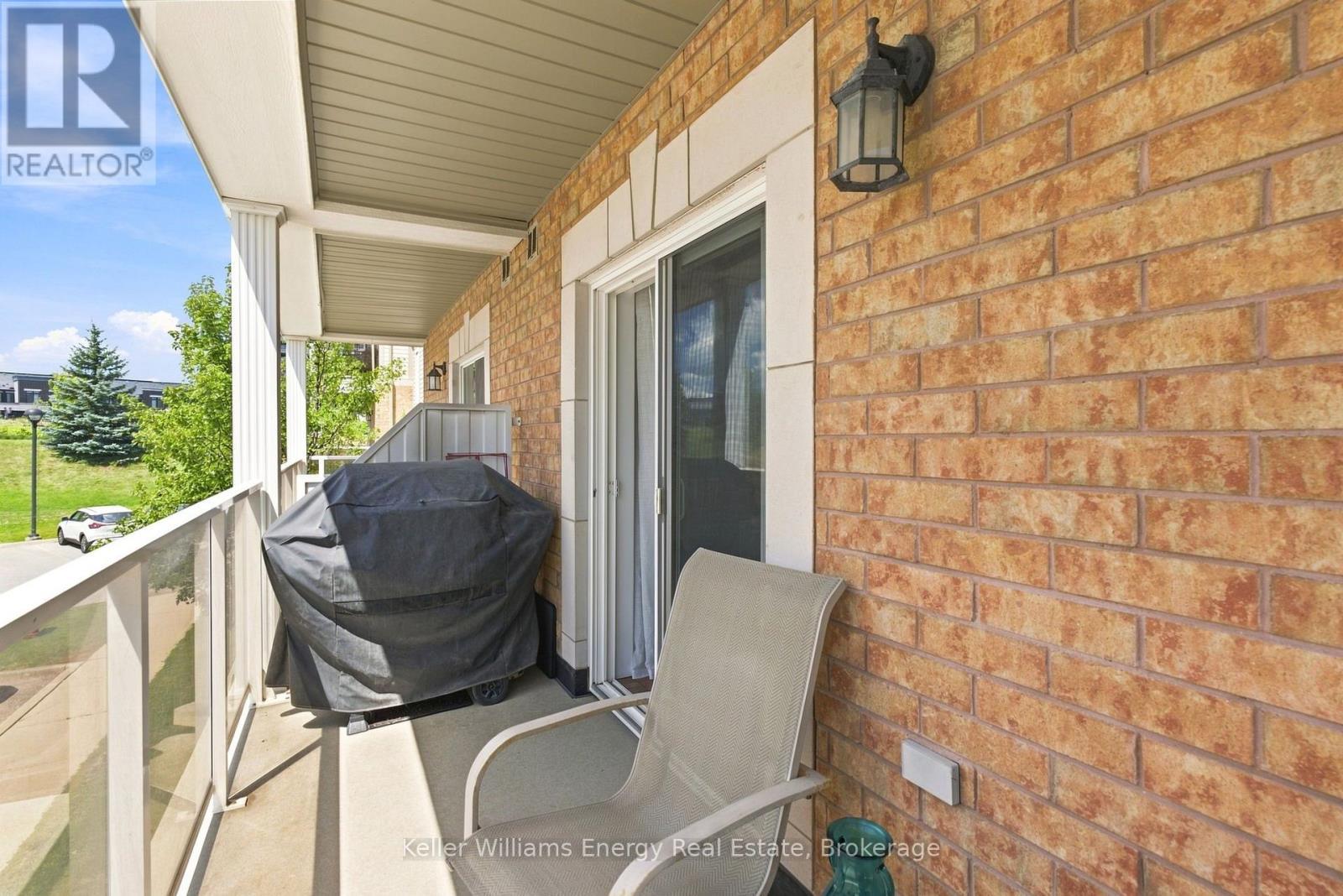 Barbecues permitted - 204 - 124 Aspen Springs Drive, Clarington (Bowmanville), ON - Outdoor With Balcony With Exterior
