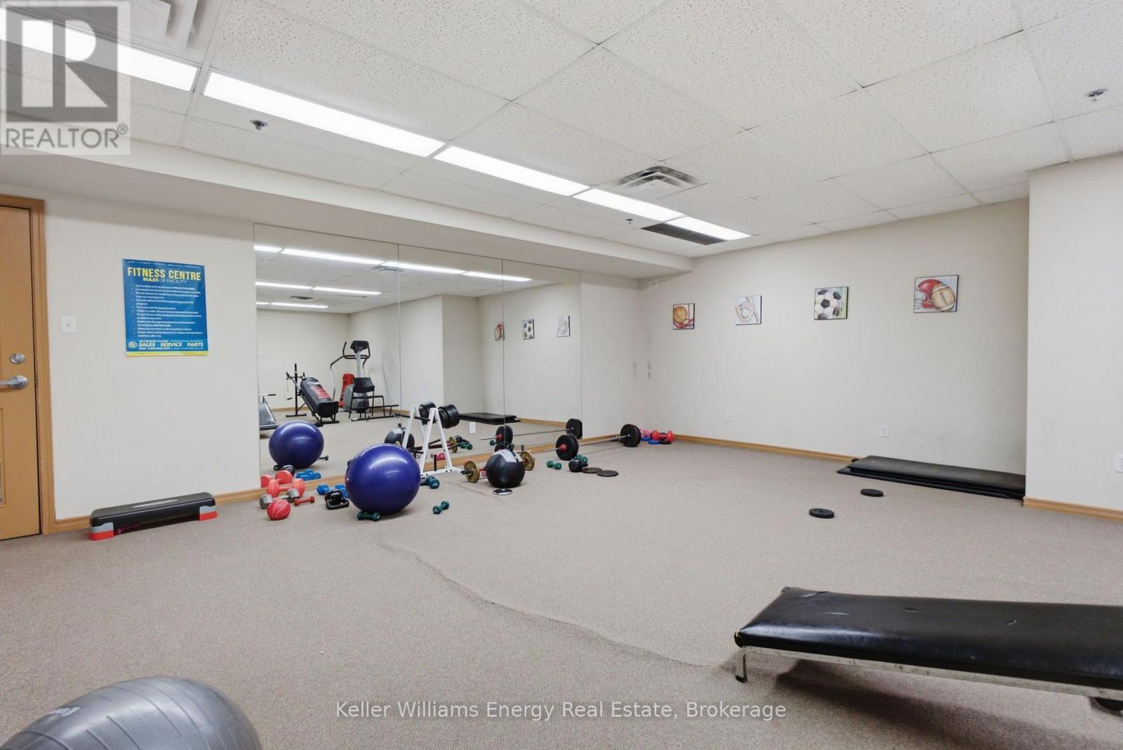 Fitness Centre in 128 Aspen Springs - 204 - 124 Aspen Springs Drive, Clarington (Bowmanville), ON - Indoor