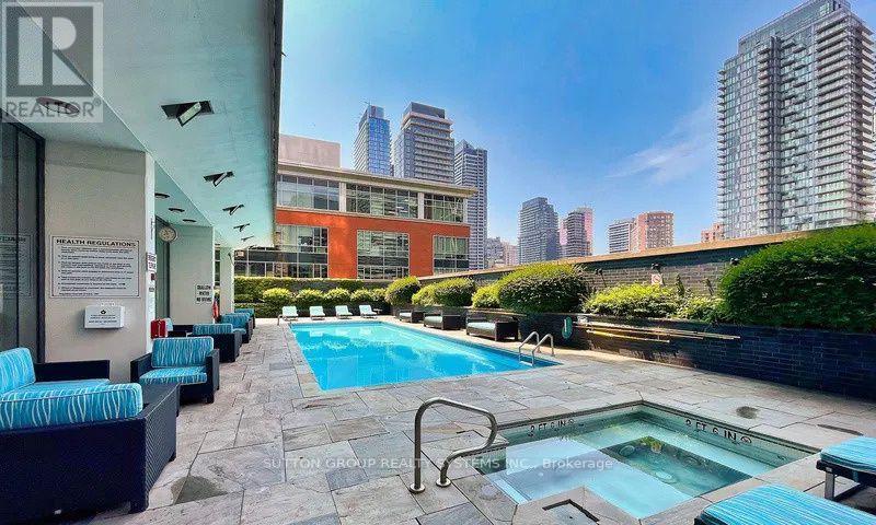 1406 - 33 Charles Street E, Toronto, ON - Outdoor With In Ground Pool
