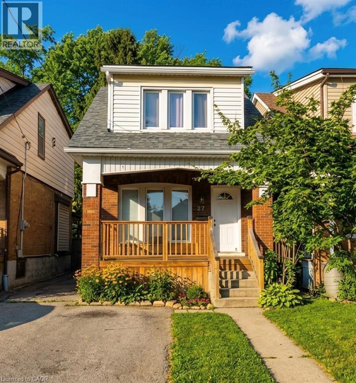 27 Belmont Avenue, Hamilton, ON - Outdoor With Deck Patio Veranda
