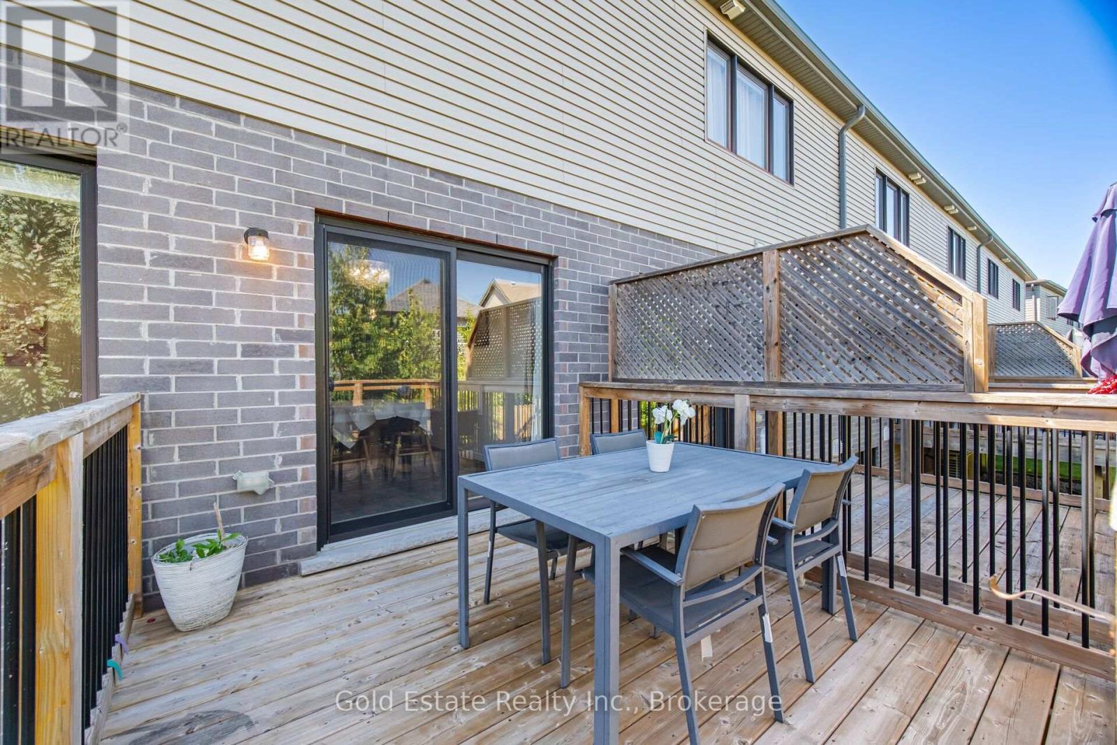 85 - 135 Hardcastle Drive, Cambridge, ON - Outdoor With Deck Patio Veranda With Exterior