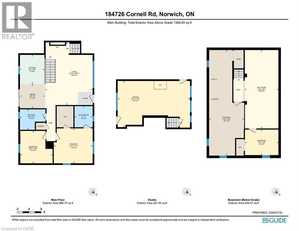 Floor plan - 184726 Cornell Road, Tillsonburg, ON - Other