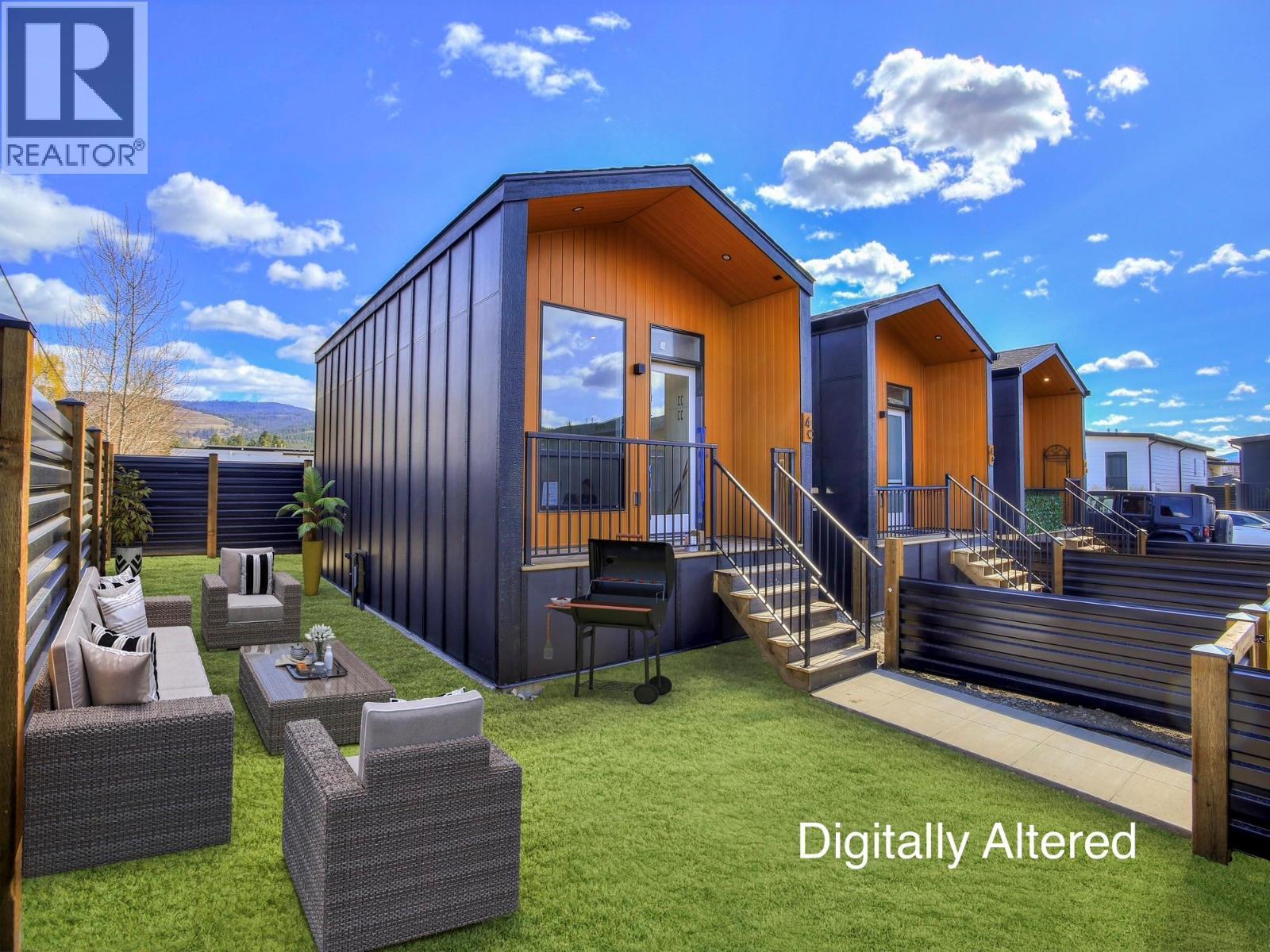 Virtually Staged and Completed Yard - 8900 Jim Bailey Road Unit# 2A, Kelowna, BC