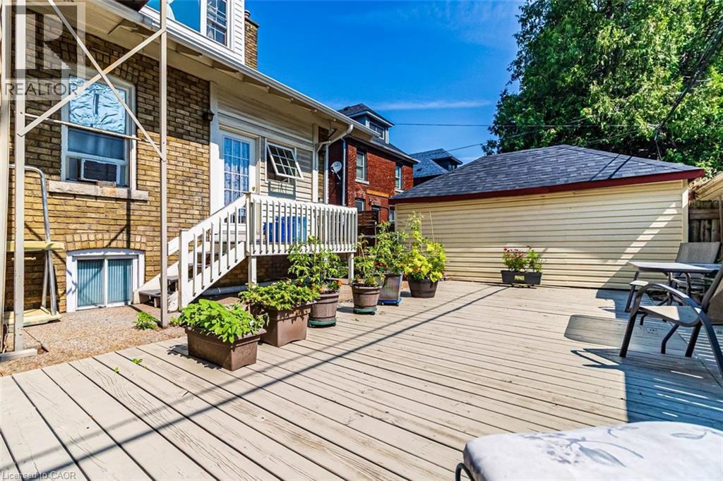 121 Eastbourne Avenue, Hamilton, ON - Outdoor With Deck Patio Veranda With Exterior