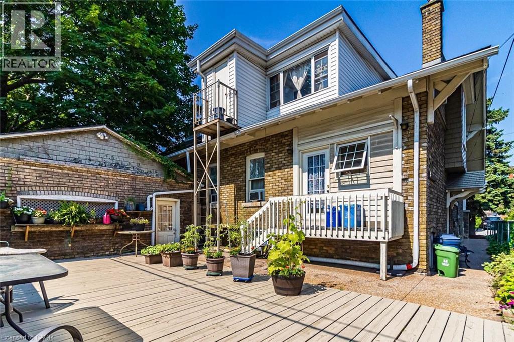 121 Eastbourne Avenue, Hamilton, ON - Outdoor With Deck Patio Veranda