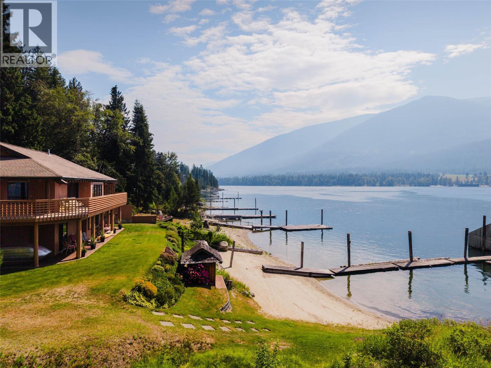 6714 3A Highway, Nelson, BC - Outdoor With Body Of Water With Deck Patio Veranda With View