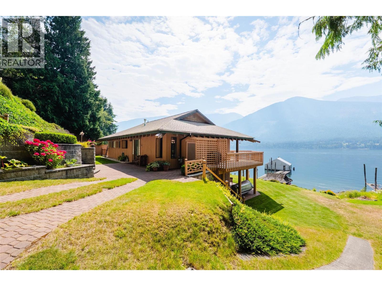 6714 3A Highway, Nelson, BC - Outdoor With Body Of Water