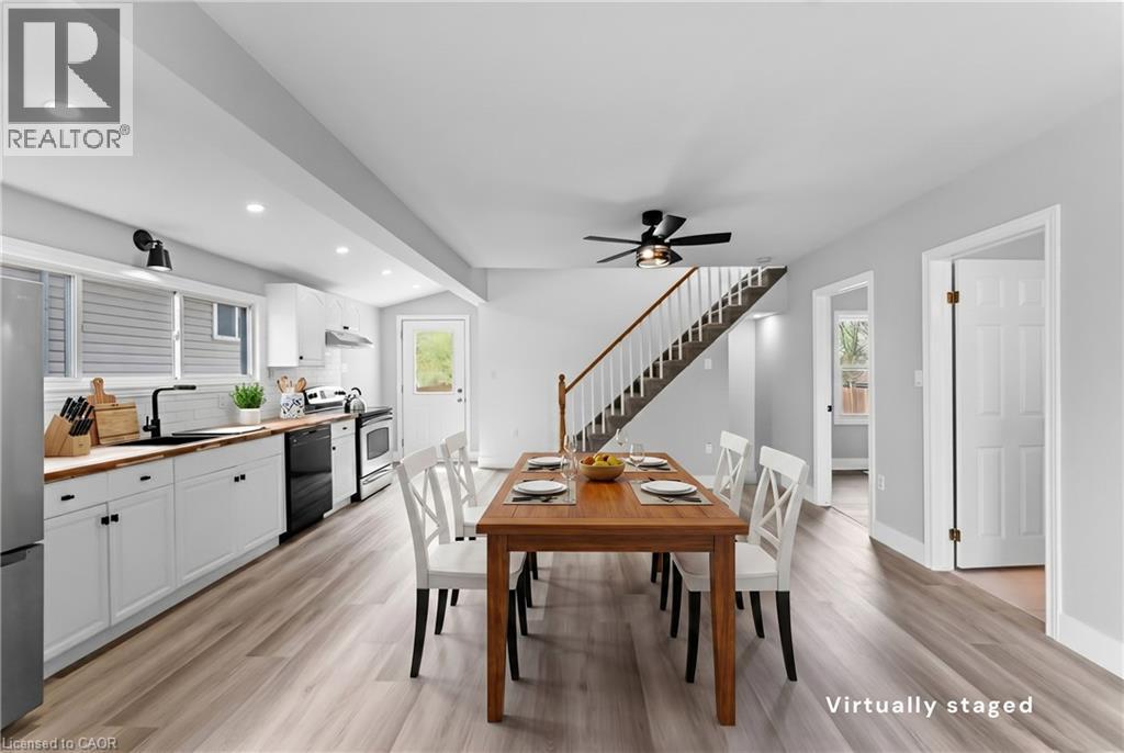 Virtual Staging - 20 Lloyd Street, St. Catharines, ON - Indoor Photo Showing Dining Room