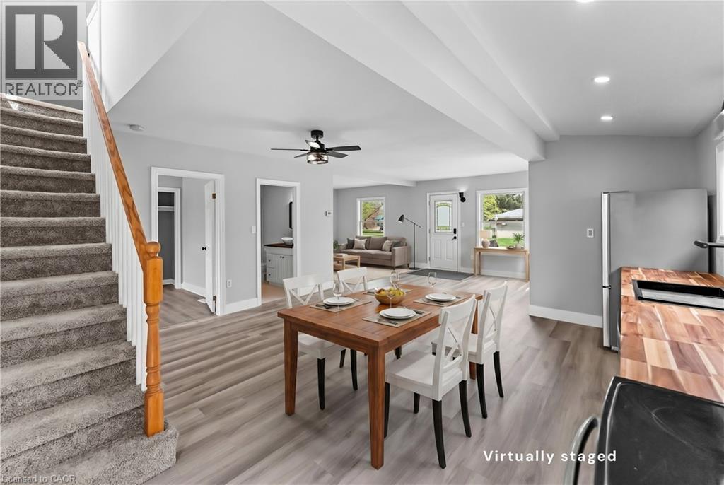 Virtual Staging - 20 Lloyd Street, St. Catharines, ON - Indoor Photo Showing Dining Room