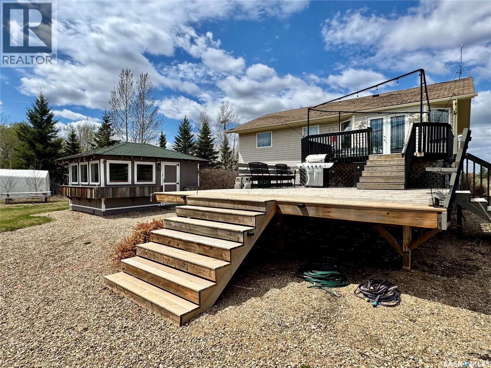 808 Lakeridge Drive, Buckland Rm No. 491, SK - Outdoor With Deck Patio Veranda