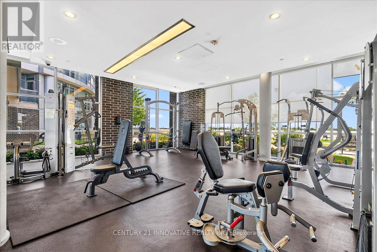 3501 - 125 Village Green Square, Toronto, ON - Indoor Photo Showing Gym Room