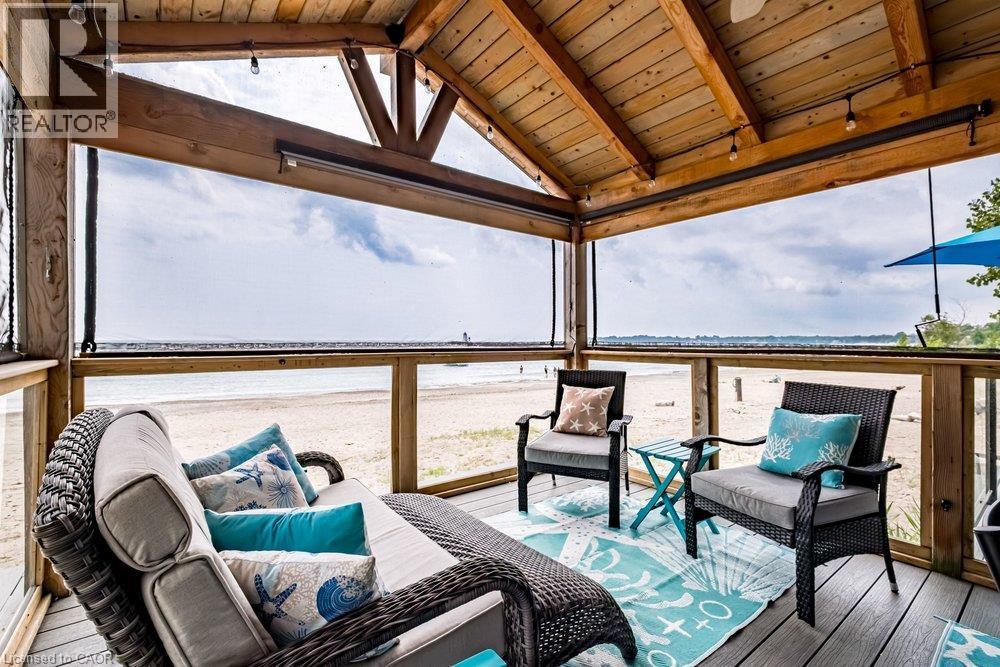 50 Grand River Line, Lowbanks, ON - Outdoor With Deck Patio Veranda With Exterior