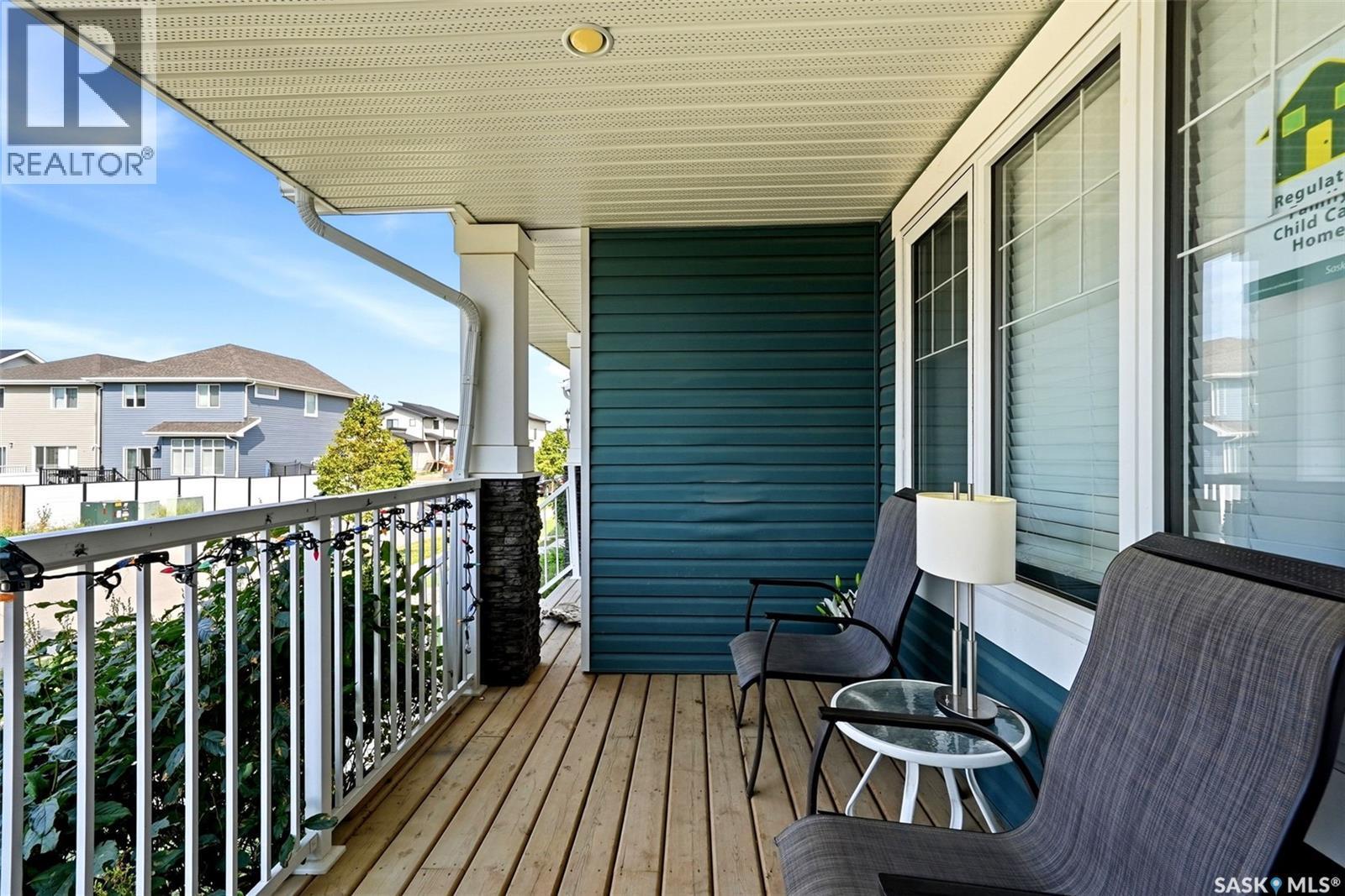 5669 Cederholm Avenue, Regina, SK - Outdoor With Deck Patio Veranda With Exterior
