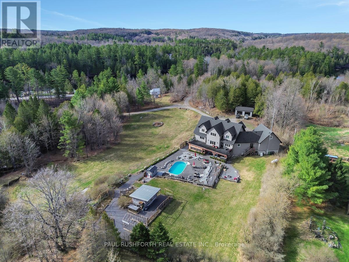 Aerial View - 3968 Elphin Maberly Road, Frontenac (Frontenac North), ON - Outdoor With View
