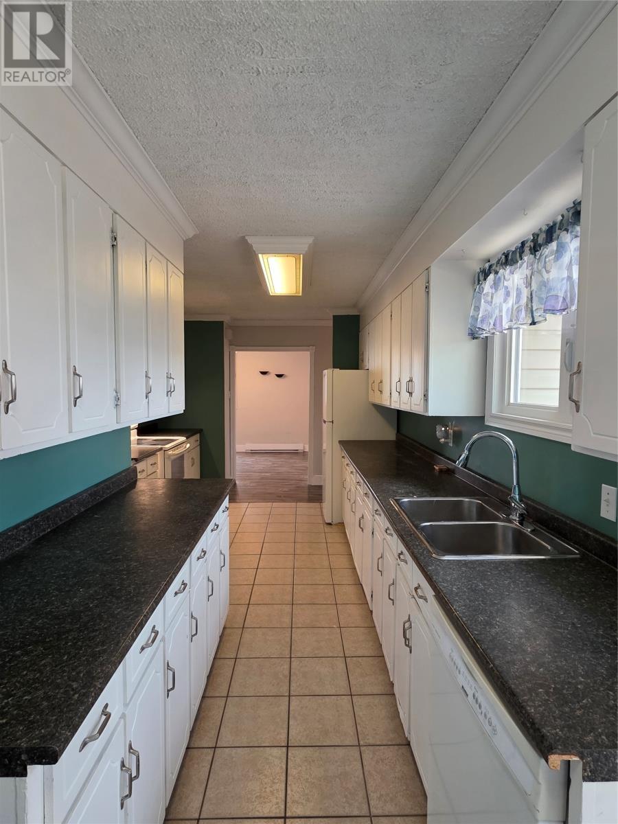 52 Coronation Street, Corner Brook, NL - Indoor Photo Showing Kitchen With Double Sink