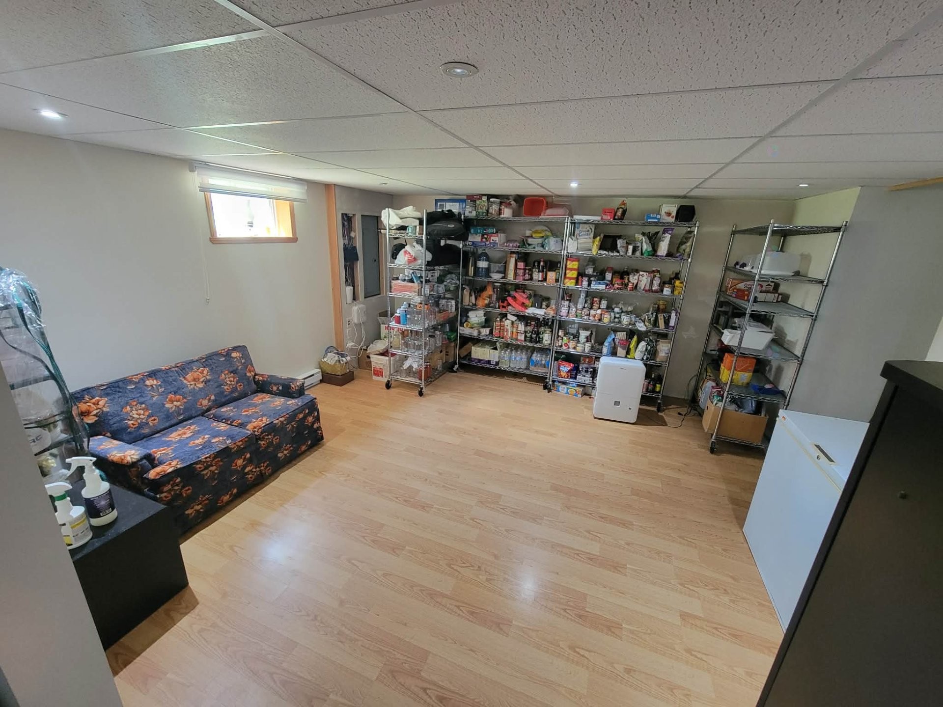 Family Room - 118 Rue Bilodeau, Saint-Sylvestre, QC - Indoor Photo Showing Basement
