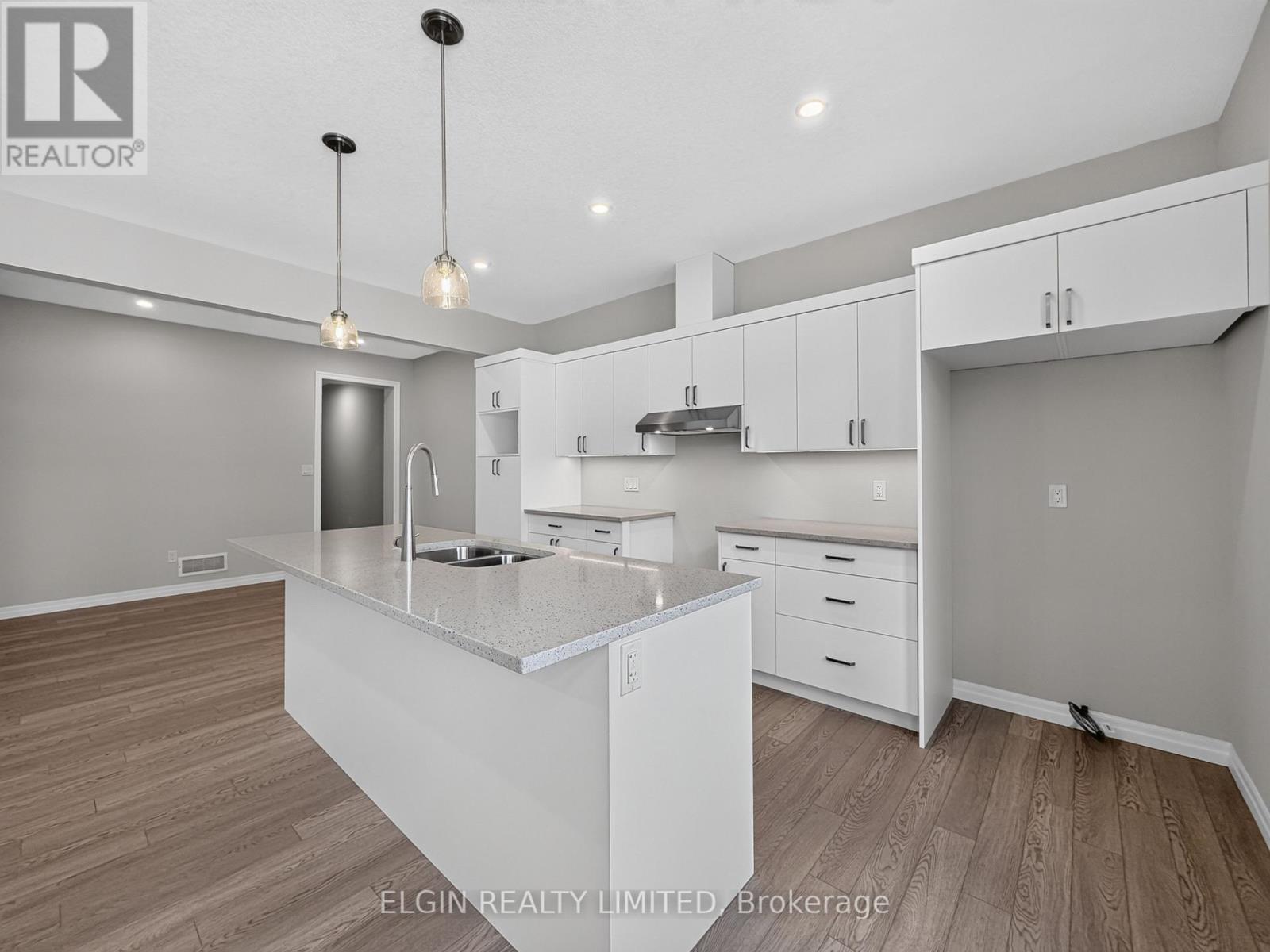40 Finch Street, Tillsonburg, ON - Indoor Photo Showing Kitchen With Double Sink