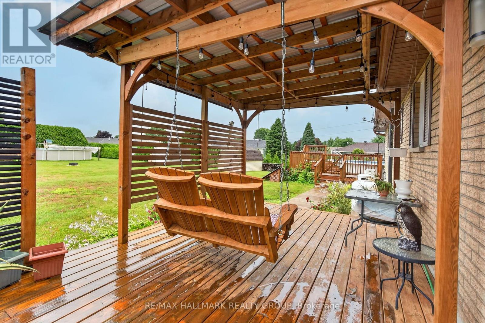24 Bergevin Street, The Nation, ON - Outdoor With Deck Patio Veranda With Exterior