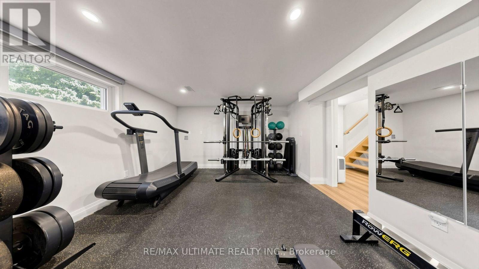73 Bowerbank Drive, Toronto, ON - Indoor Photo Showing Gym Room