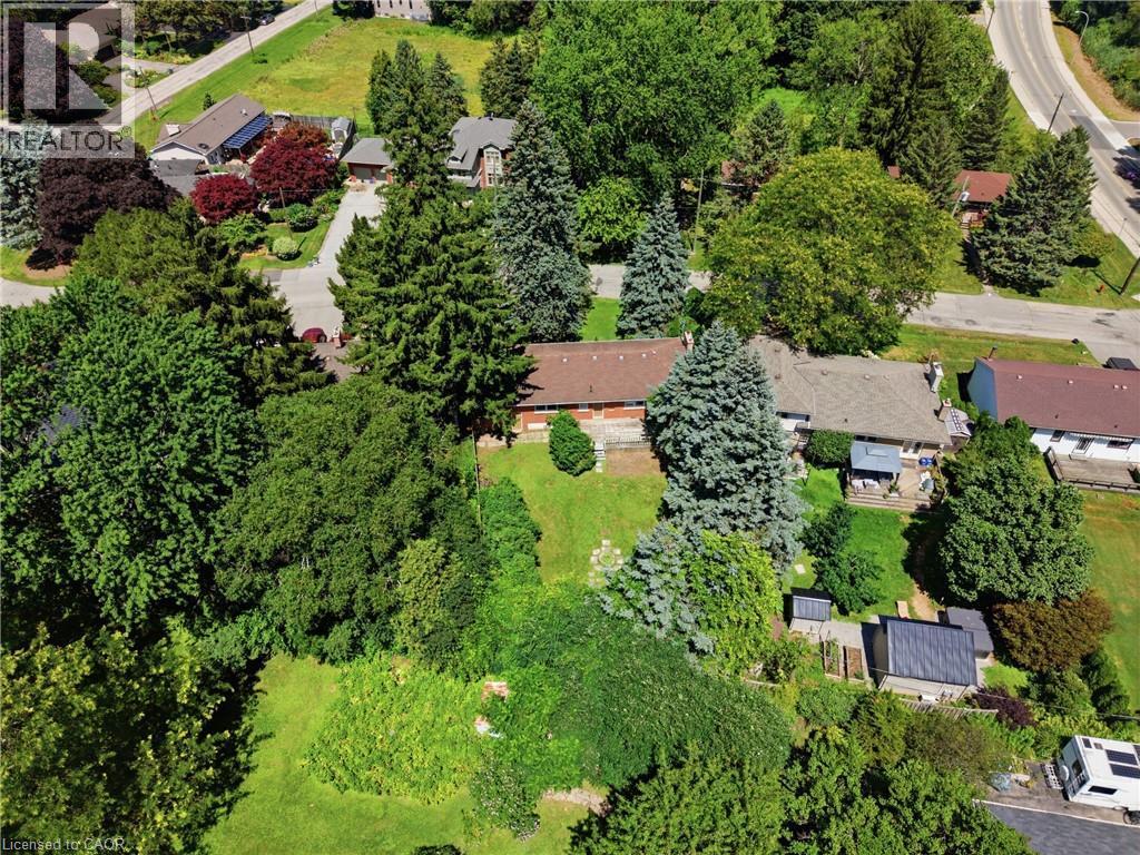 Spacious property with a large, verdant lawn and mature landscaping - 524 Dorval Drive, Ancaster, ON - Outdoor