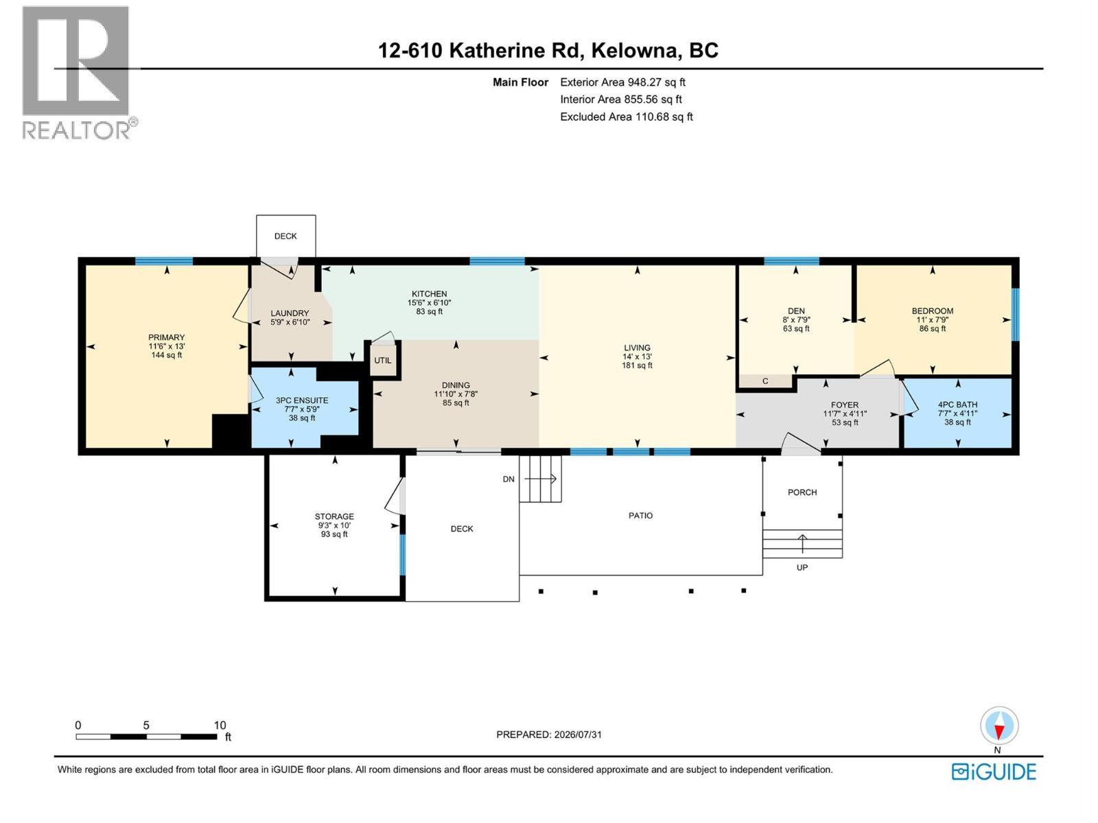 610 Katherine Road Unit# 12, Kelowna, BC