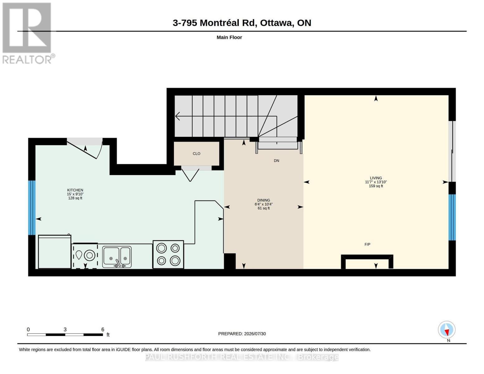 Floor Plan-Main Level - 3 - 795 Montreal Road, Ottawa, ON - Other