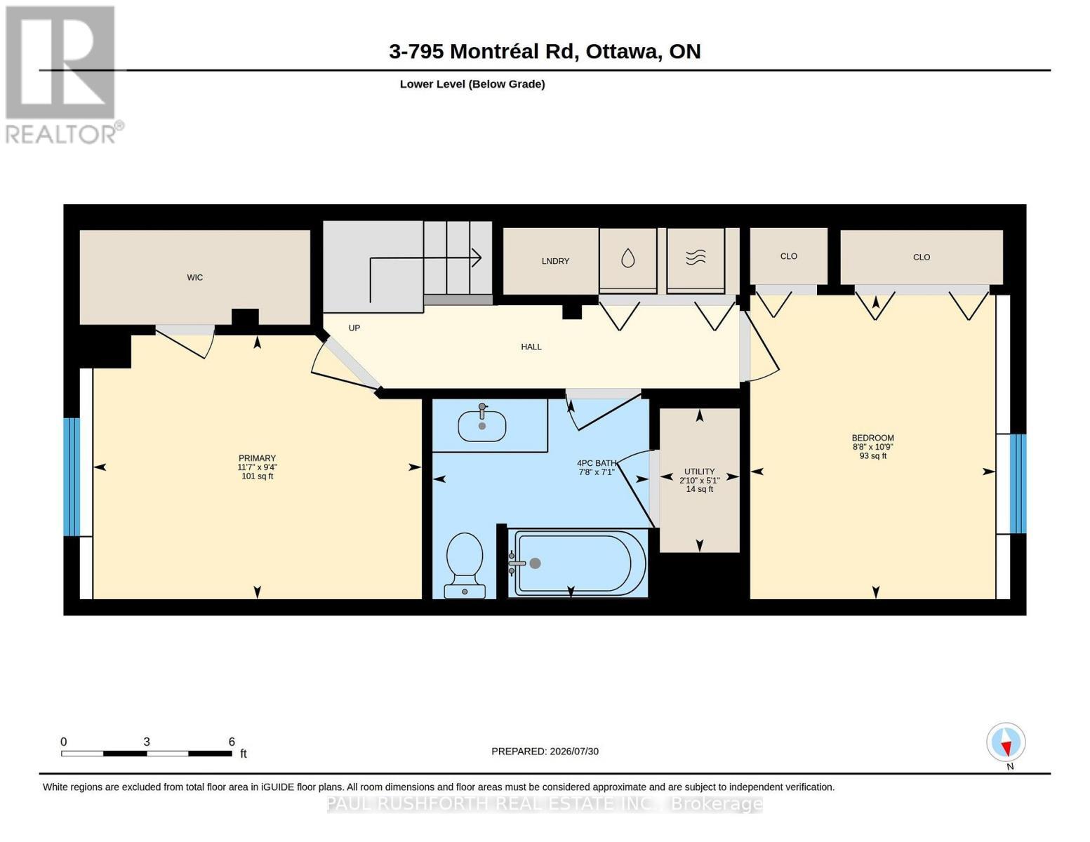 Floor Plan-Lower Level - 3 - 795 Montreal Road, Ottawa, ON - Other