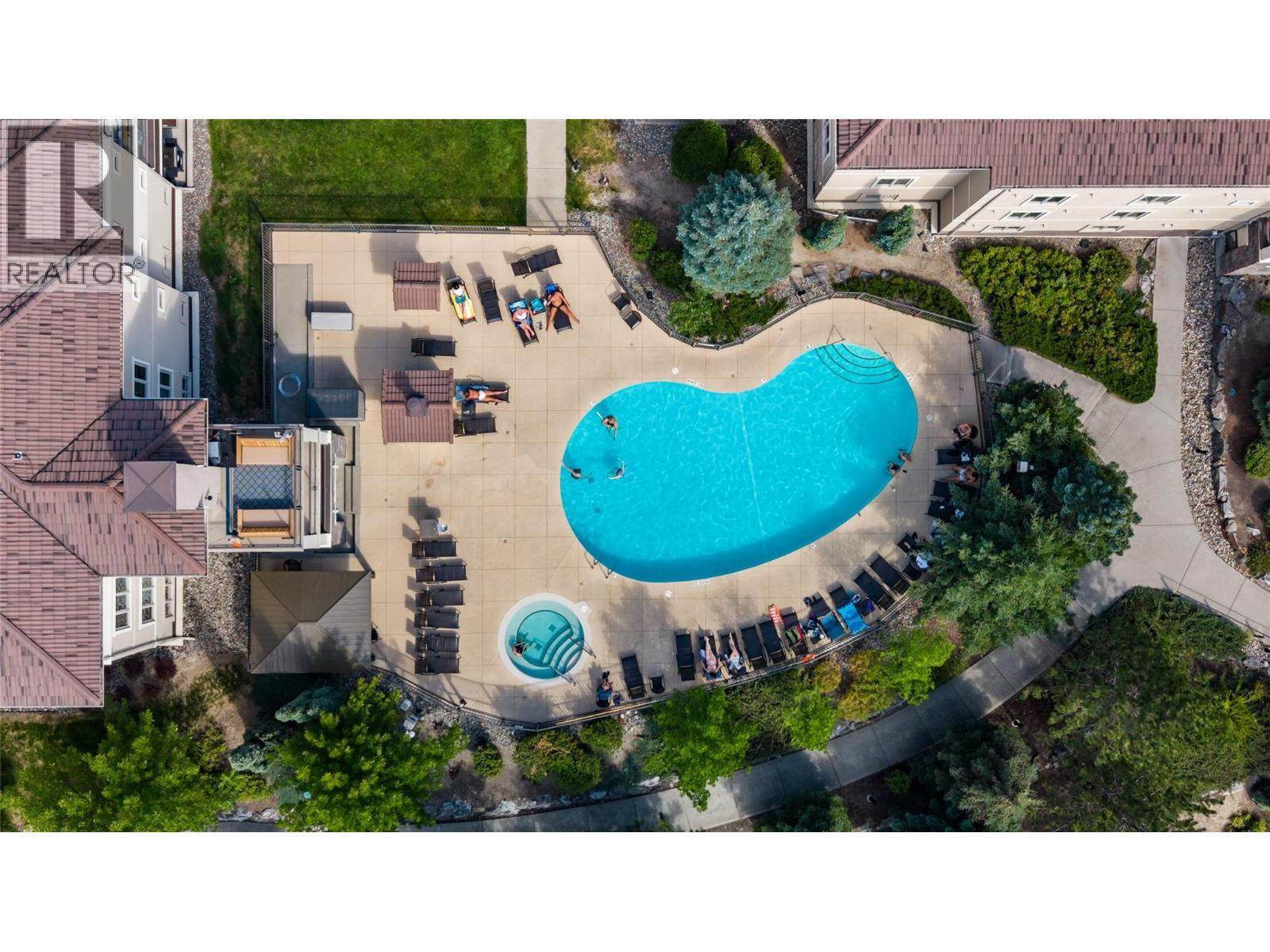 1875 Country Club Drive Unit# 1405, Kelowna, BC - Outdoor With In Ground Pool With View