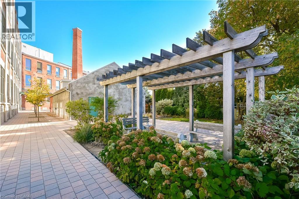 Outdoor sitting area - 26 Ontario Street Unit# 127, Guelph, ON - Outdoor
