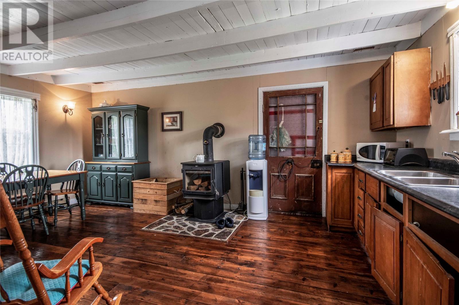 0 Main Street, Lower Island Cove, NL - Indoor Photo Showing Kitchen With Double Sink