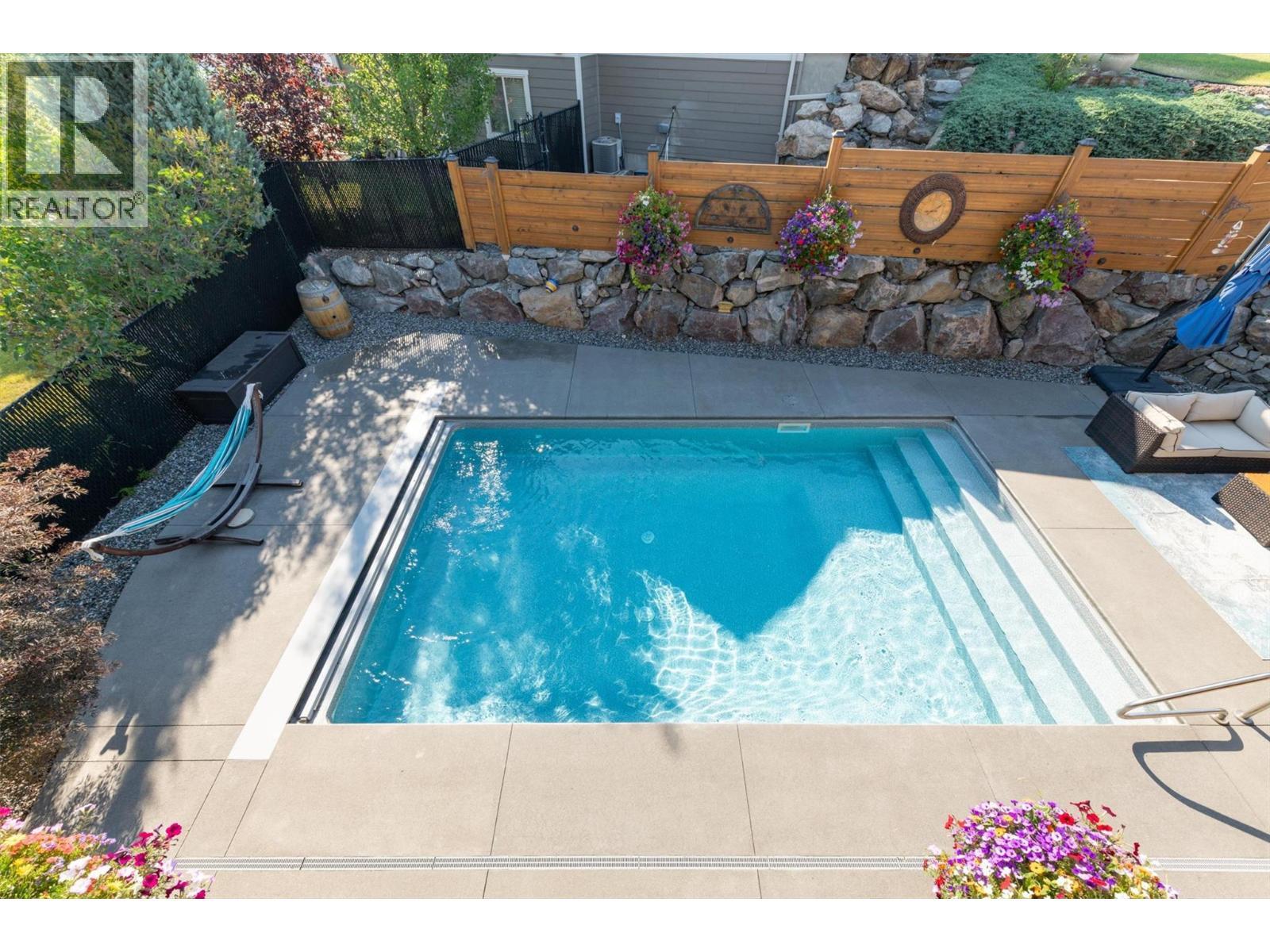 12931 East Ridge Drive, Lake Country, BC - Outdoor With In Ground Pool