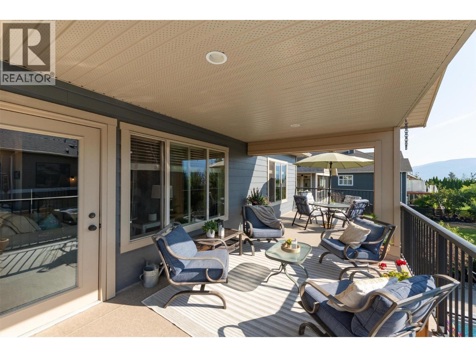 12931 East Ridge Drive, Lake Country, BC - Outdoor With Deck Patio Veranda With Exterior
