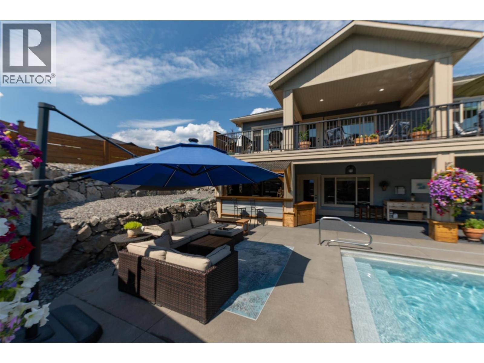 12931 East Ridge Drive, Lake Country, BC - Outdoor With In Ground Pool