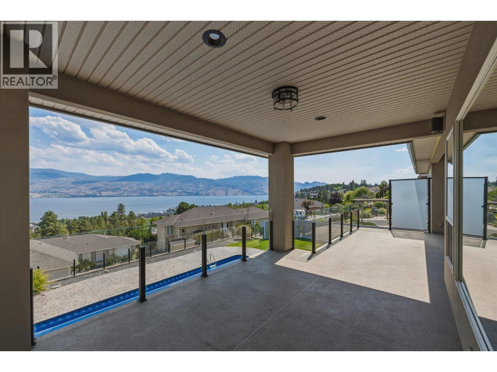 1581 Gregory Road, West Kelowna, BC - Outdoor With Body Of Water With Deck Patio Veranda With View With Exterior