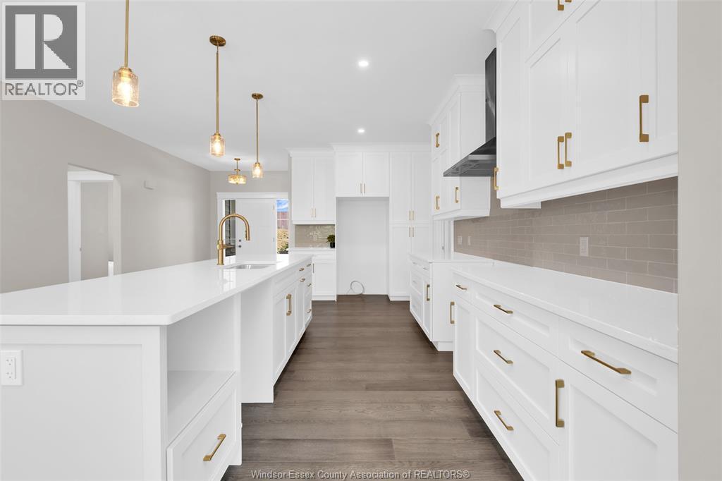 302 Blake Avenue, Belle River, ON - Indoor Photo Showing Kitchen With Upgraded Kitchen