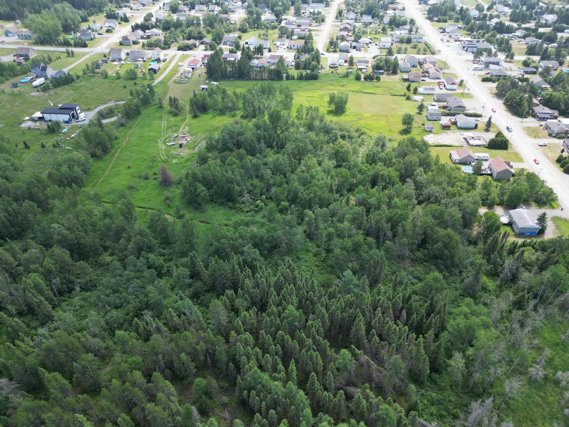 Aerial View - Boul. Témiscamingue, Rouyn-Noranda, QC