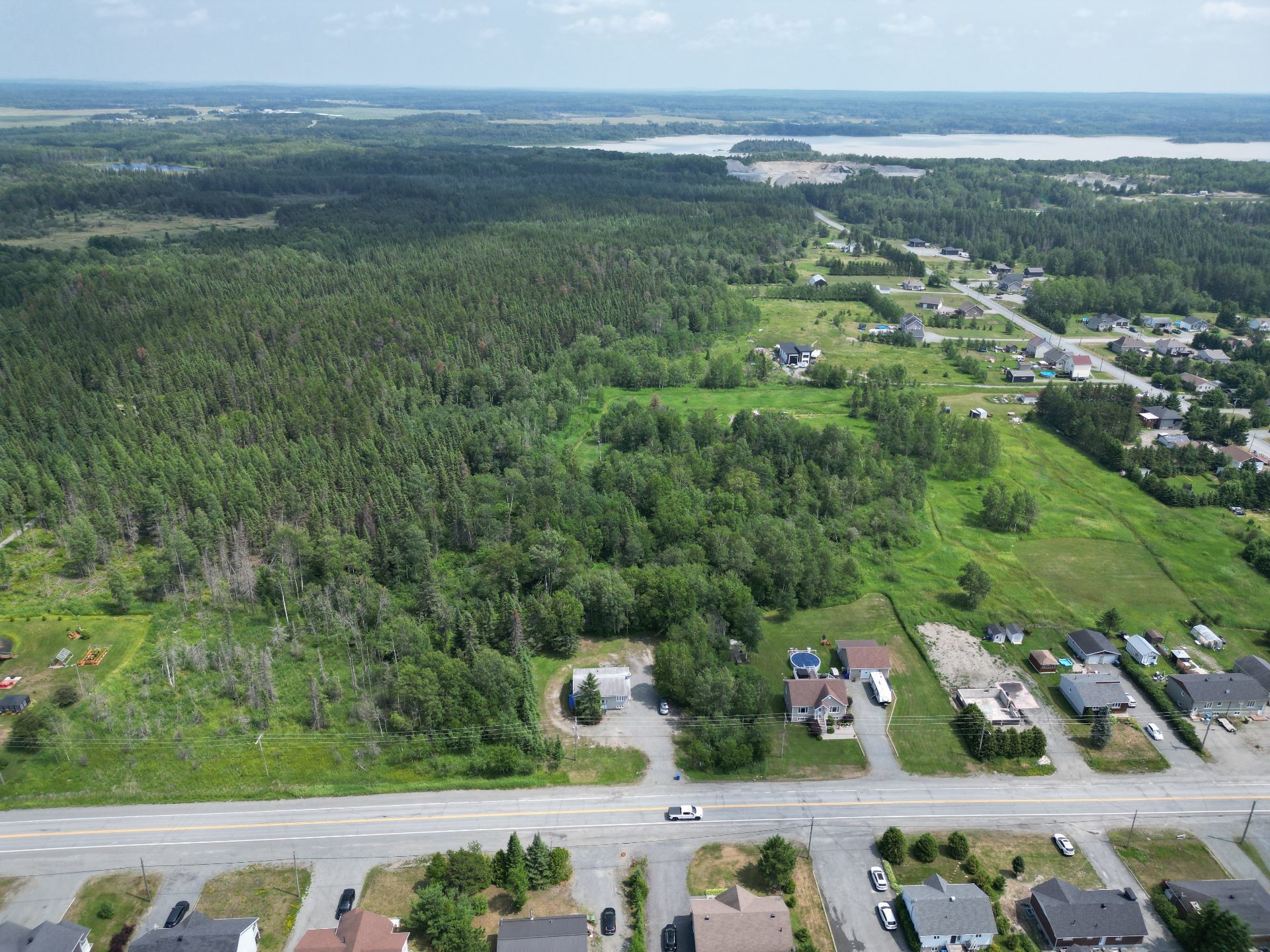 Aerial View - Boul. Témiscamingue, Rouyn-Noranda, QC