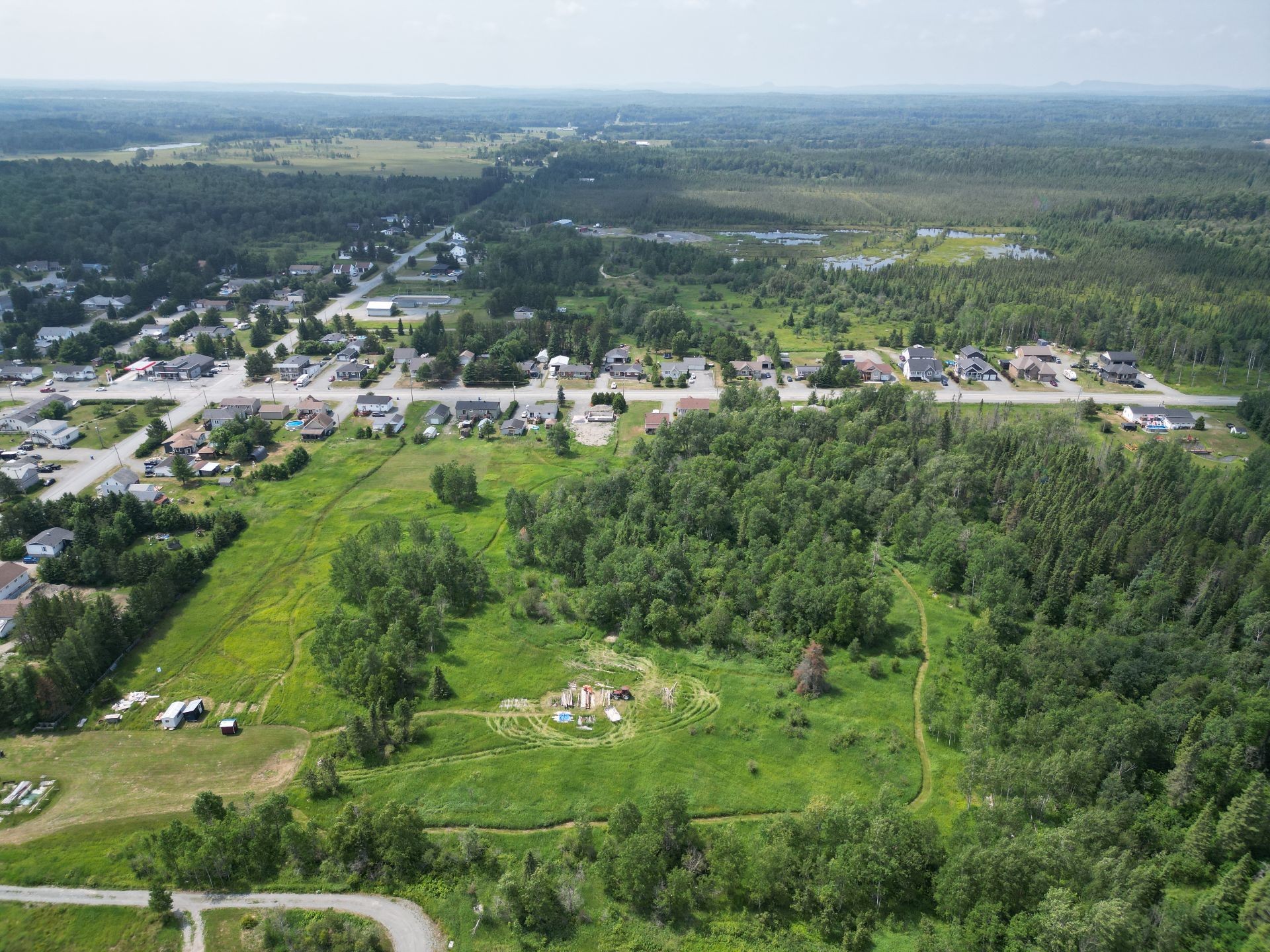 Aerial View - Boul. Témiscamingue, Rouyn-Noranda, QC